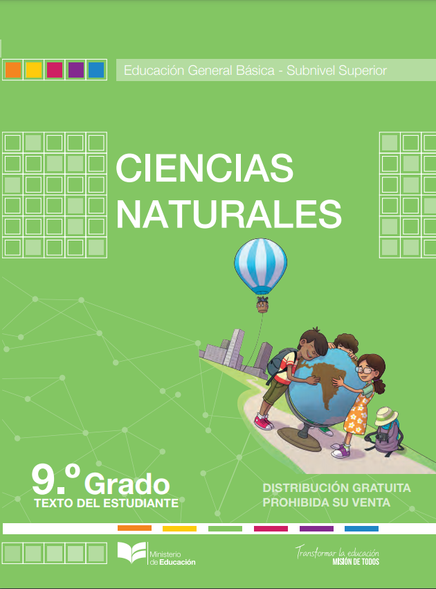 Libro de ciencias naturales de noveno grado de EGB resuelto (2024) – Descargar en PDF
