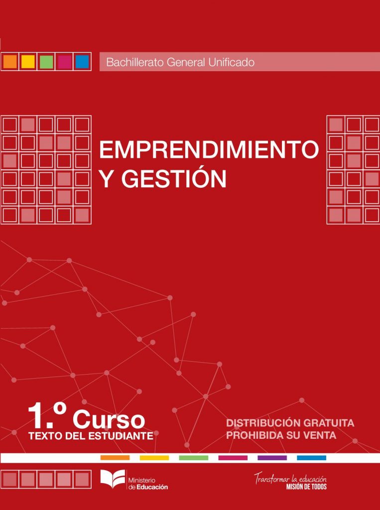 Libro de emprendimiento y gestión de primero de bachillerato resuelto 2024 Descargar en PDF