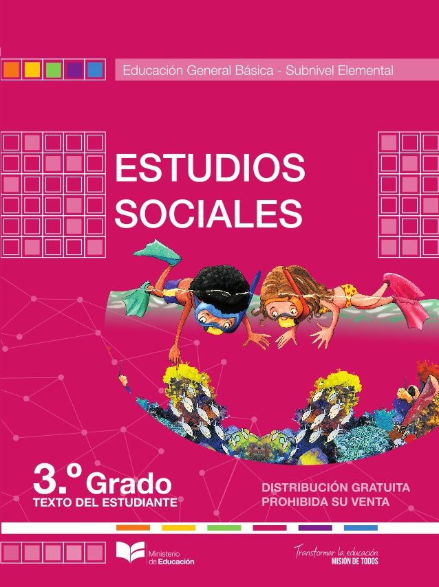 Libro de Estudios Sociales de Tercer Grado de EGB Resuelto 2024 Descargar en PDF