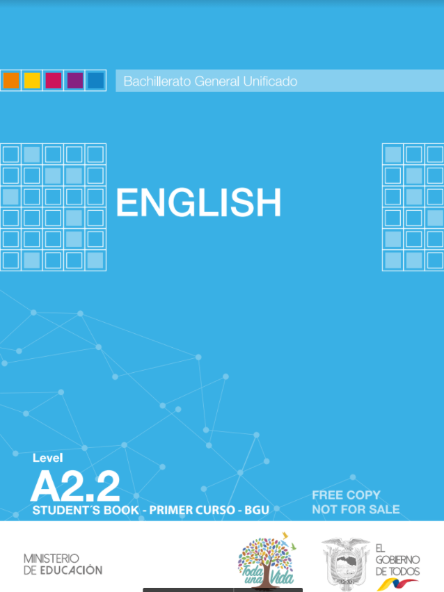 Libro de inglés de primero de bachillerato resuelto (2023) – Descargar A2.2 en PDF