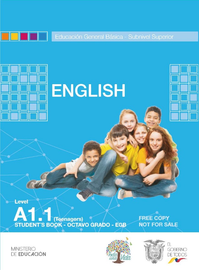 Libro de Inglés de Octavo Grado EGB Resuelto 2024 Descargar en PDF