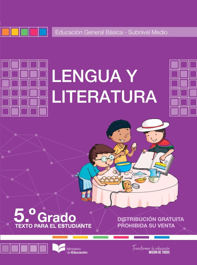 Libro de Lengua y Literatura Quinto Grado EGB Resuelto 2024 Descargar en PDF