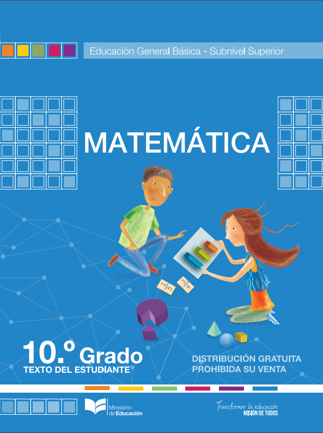 Libro de matemáticas de décimo grado de EGB resuelto (2024) – Descargar en PDF